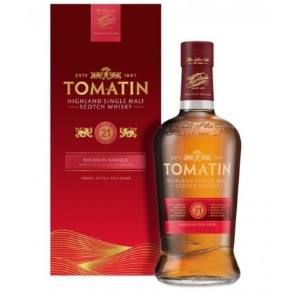 Tomatin 21y Bourbon Barrels 46% 0,7l