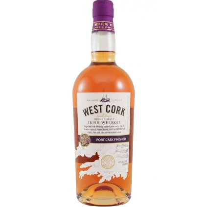 West Cork Port Cask Finished 43% 0,7l