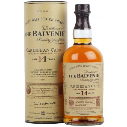 The Balvenie Carribean Cask 14y 43% 0,7l