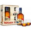Key Panama 3yo + 2 skla 38% 0,5l