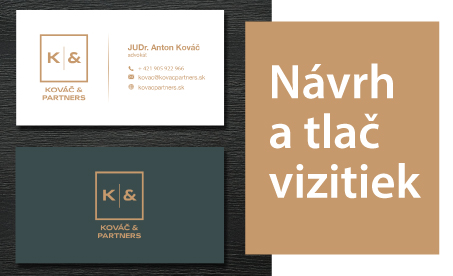 Navrh a tlac vizitiek