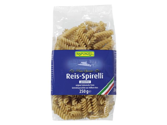 BIO rýžové celozrnné spirálky bez lepku 250g