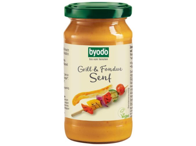 BIO hořčice ke grilovaní a fondue 200ml