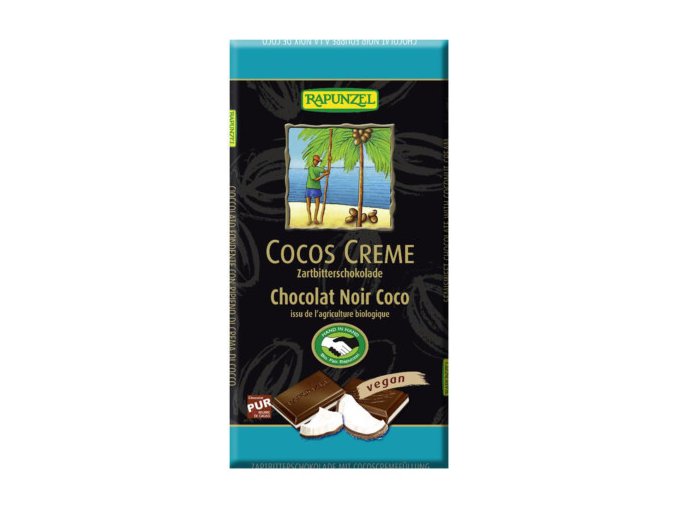 Cocos Creme ZB Schokol. gefül. 100 g
