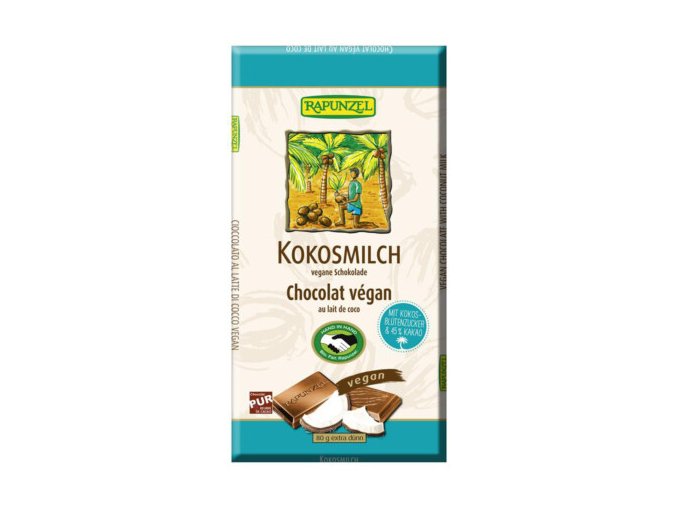Kokosmilch Schokolade 80 g