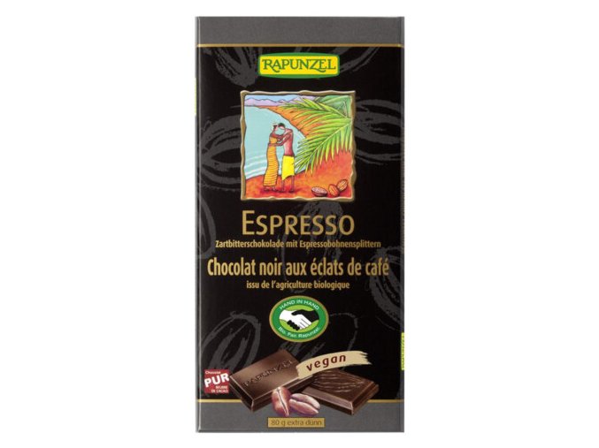 Zartbitter Schoko Espresso Sp. 80 g