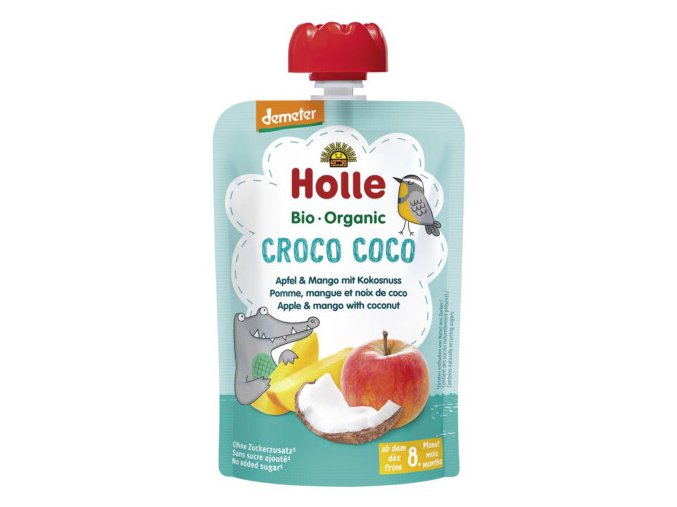 BIO příkrm ovocný s kokosem „Croco Coco“ 100g