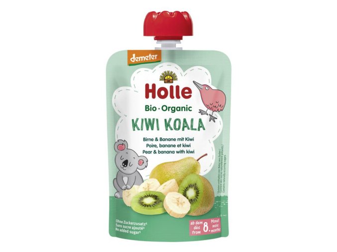 BIO příkrm ovocný „Kiwi Koala“ hruška s banánem a kiwi 100g