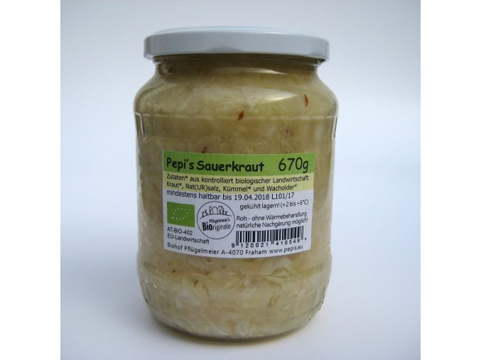 zeli kvasene nepasterovane 670g