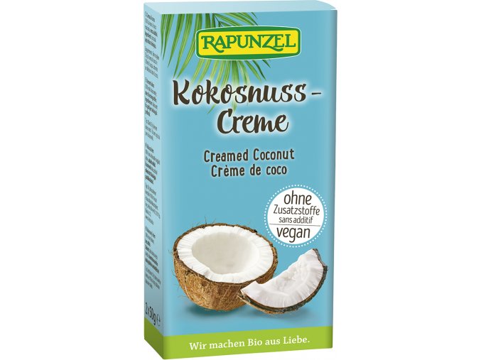 Bio kokosový krém RAPUNZEL 2 x 50 g