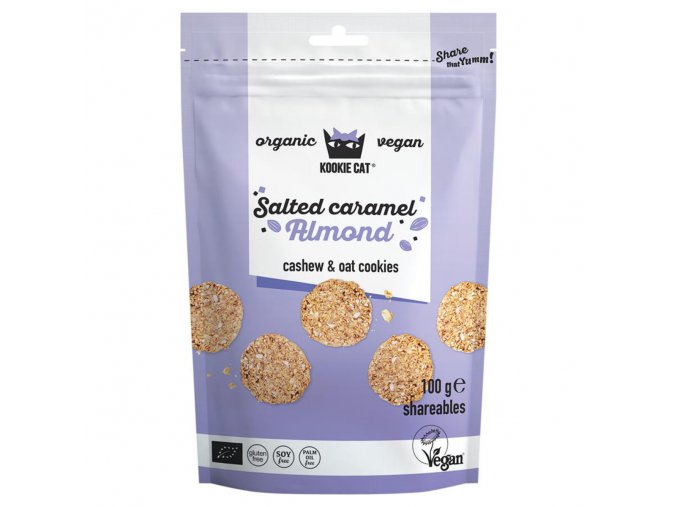 kookie cat almond karamel 100g