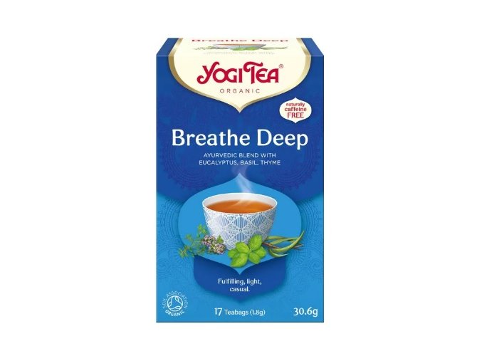 Dychej zhluboka yogi tea