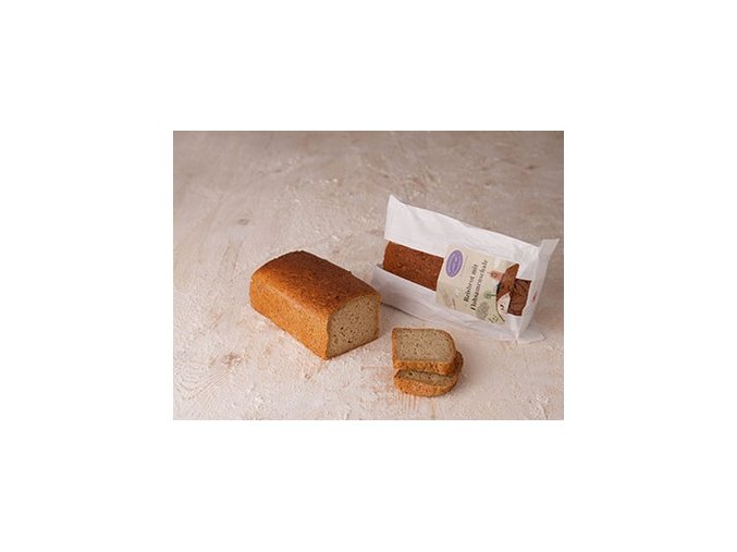 Reisbrot mit Flohsamenschalen glutenfrei 600g