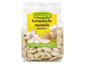 BIO blanžírované mandle loupané 100g