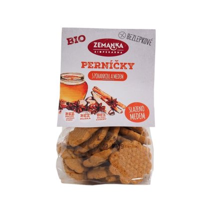 Bezlepkové perníčky bio 100 g