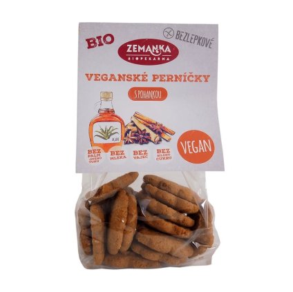 Bezlepkové veganské perníčky bio 100g
