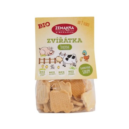 Špaldová zvířátka bio 100 g