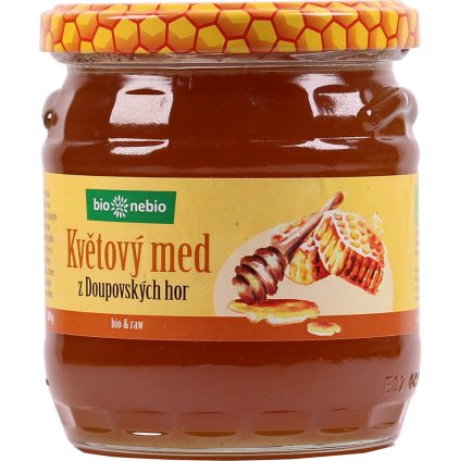1379 kvetovy med bio 500g