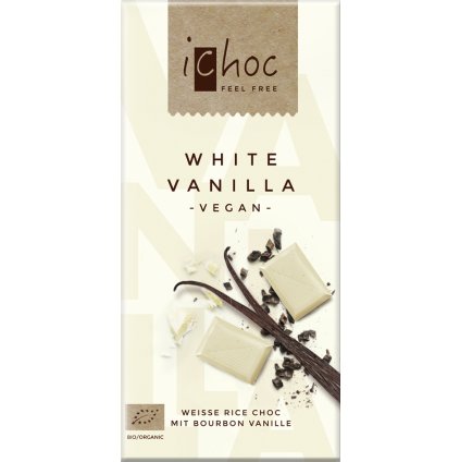 1553 vegan bila s vanilkou bio 80g
