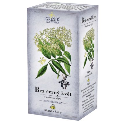 Bez černý květ 30g