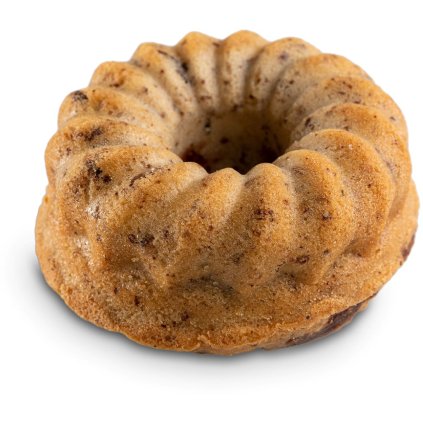 Bábovka MINI bezlaktóza mramor + ořechy 2