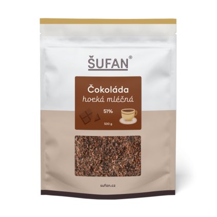 Čokoláda horká mléčná 500g