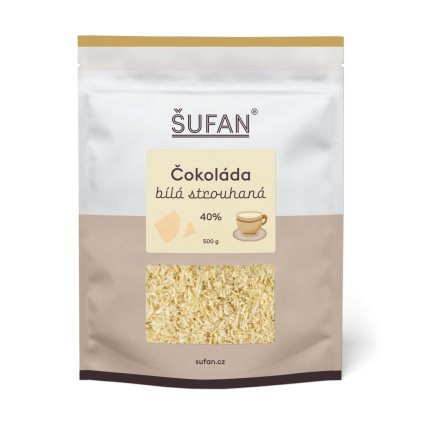 Čokoláda bílá strouhaná 500g