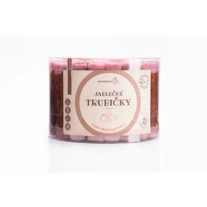 Jablečná trubička jahoda 540g