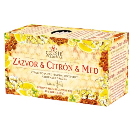 4205 zazvor citron med 40g
