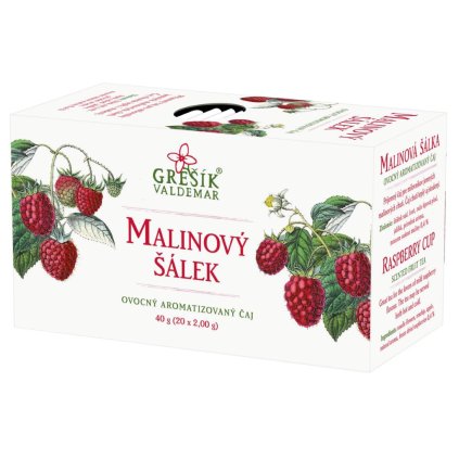 Malinový šálek 40g