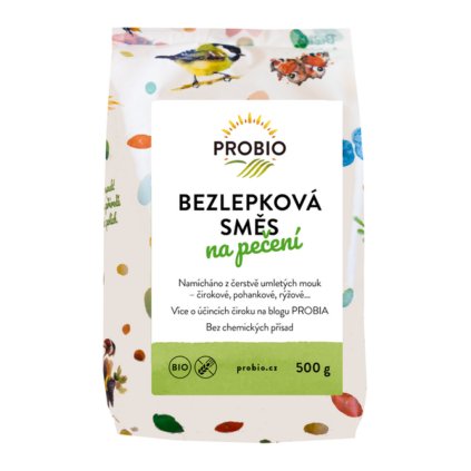 Bezlepková směs na pečení bio 500g	