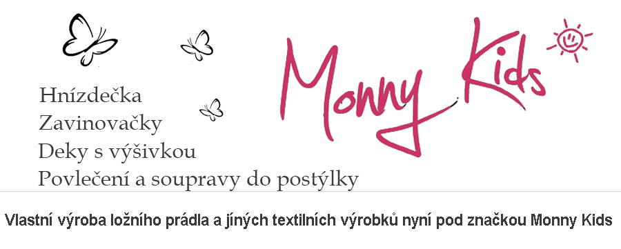 Hnízdečka a povlečení Monny Kids