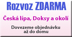 Rozvoz Zdarma