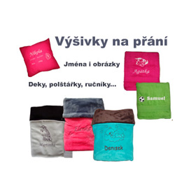 Výšivky na příní