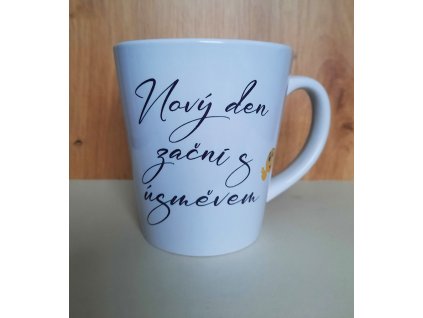 Latte Novy den zacni s usmevem