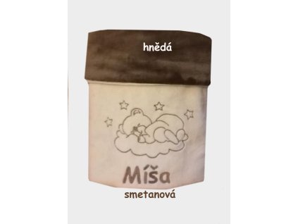 deka smetanovo hneda nit svetlejsi hneda