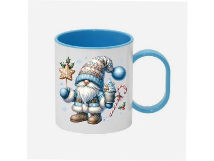 330ml Vánoční skřítek modrý I