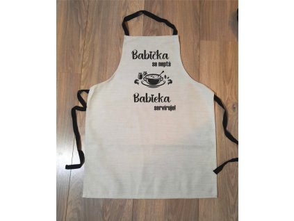 Zástěra Babička se nepta
