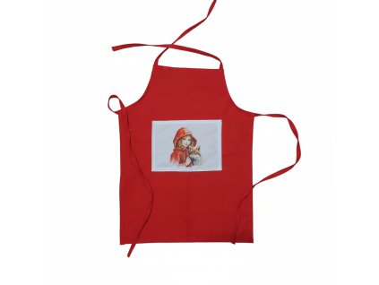 Dětská zástěra Červená Karkulka