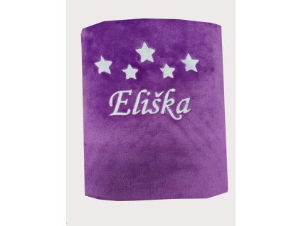 deka fialova eliska hvezdicky