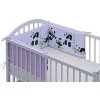 5237 6 mantinel do postylky 4dilny scarlett panda 180 x 30 cm ruzova