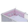 6254 7 detska postylka s kompletni vybavou scarlett 120 x 60 cm toro ruzova