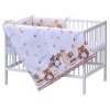 6293 5 detska postylka s kompletni vybavou scarlett 120 x 60 cm sovicka bezova