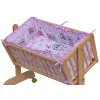 5123 2 souprava do kolebky scarlett kulisek ruzova