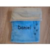 Dětská vyšívaná deka se jménem na přání - mnoho barev a obrázků
