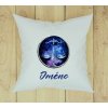 Polštářek znamení se jménem potisk na přání