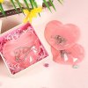 10Pcs Heart Shaped Sealing Bags Resealable Plastic Zip Lock Bags Clear Hairpin Jewelry Storage Pouches Valentine (1)