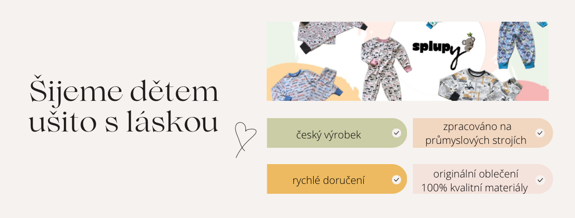 Kvalitní české pyžamo