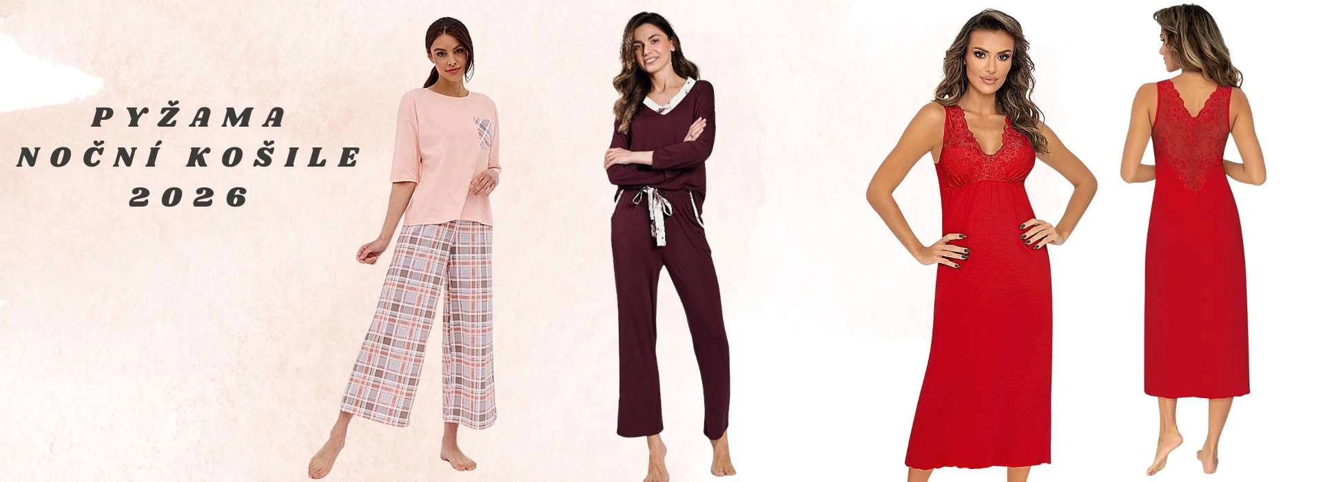 PYŽAMA NOČNÍ KOŠILE 2026