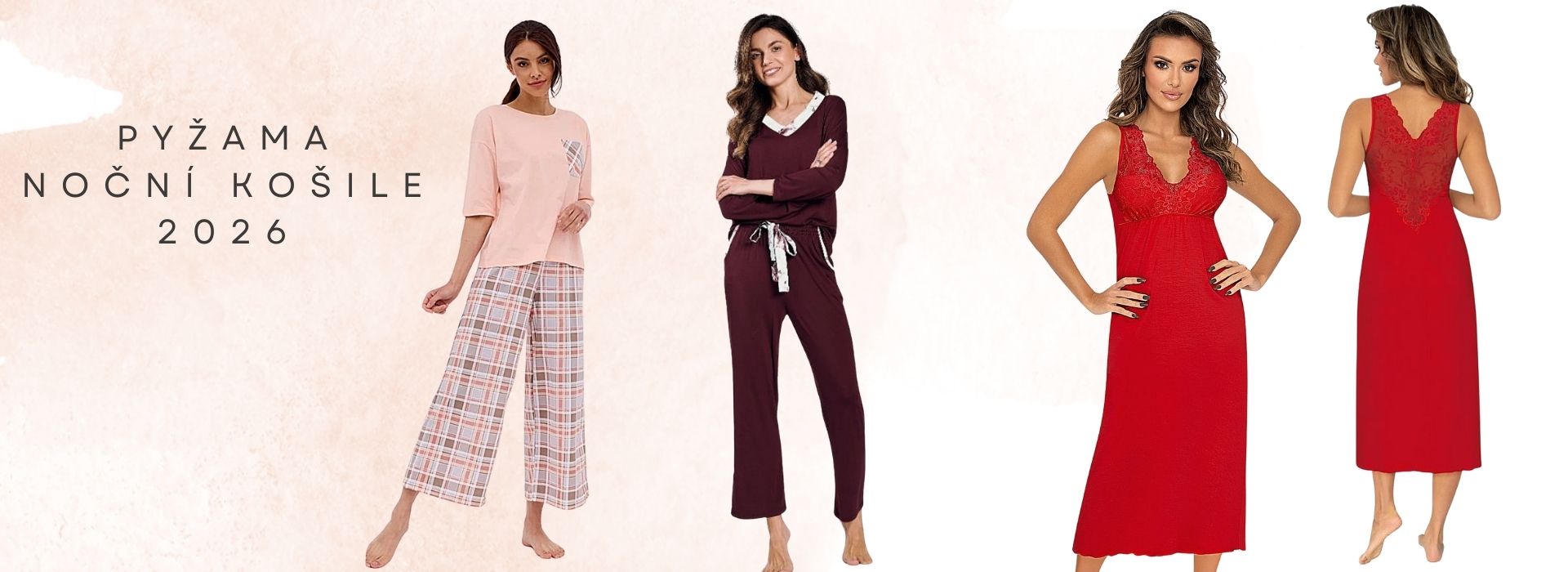 PYŽAMA NOČNÍ KOŠILE 2026